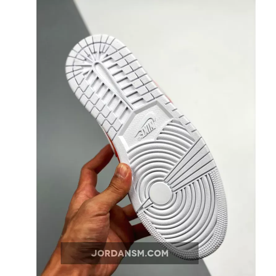 Air Jordan 1 Mid SE GS Bright Citrus/White CZ0774-800 Restock