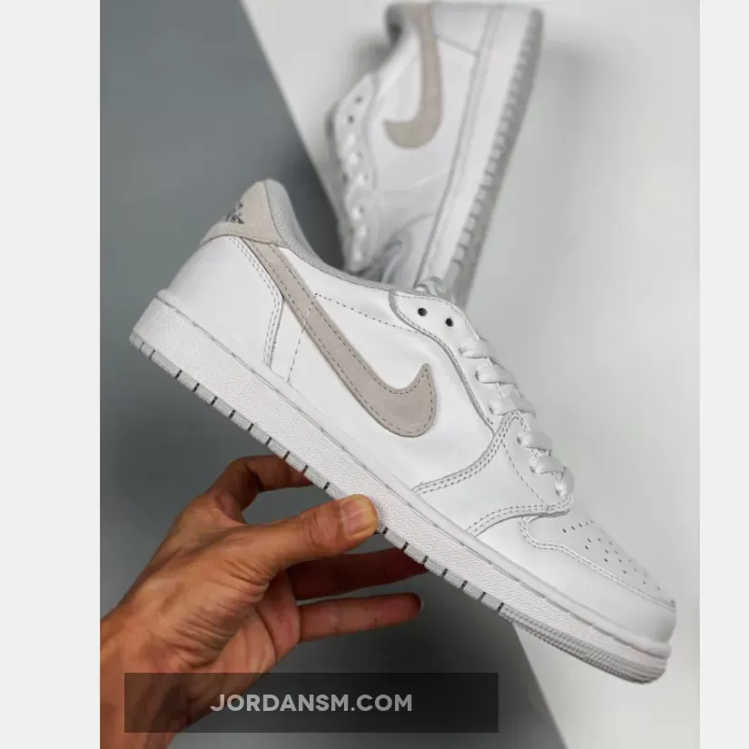 Air Jordan 1 Low OG White/Neutral Grey CZ0775-100 Online