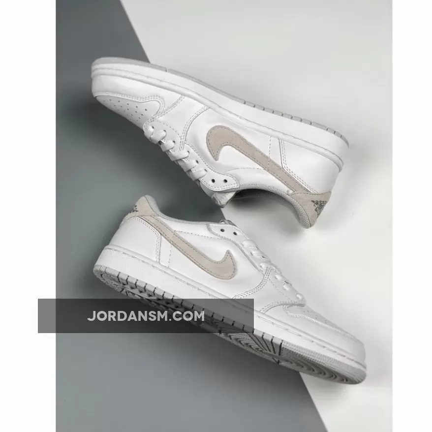 Air Jordan 1 Low OG White/Neutral Grey CZ0775-100 Online