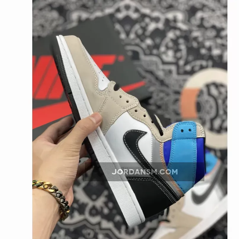 Air Jordan 1 Retro High OG ‘Prototype’ White/Total Orange-Multi-Color DC6515-100 Online