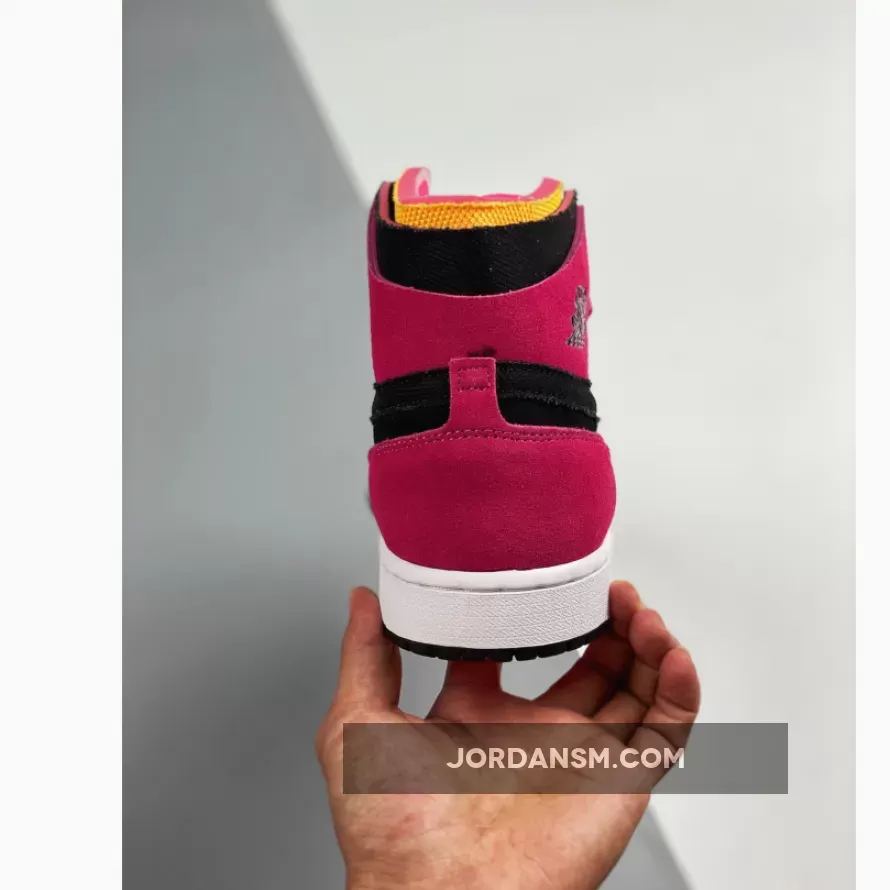Air Jordan 1 Zoom Comfort Fireberry/Hyper Pink-White-Black CT0978-601 New Releases
