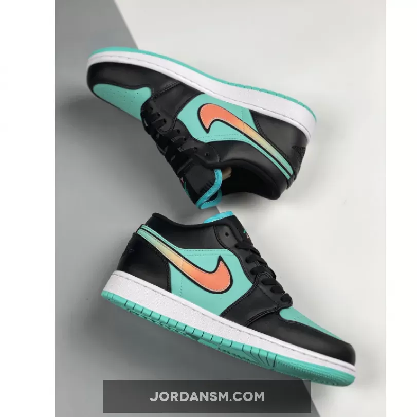 Air Jordan 1 Low SE Tropical Twist Black CK3022-301