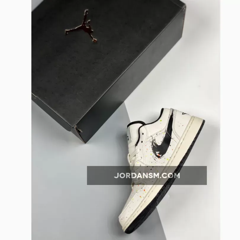 Air Jordan 1 Low Paint Splatter DM3528-100