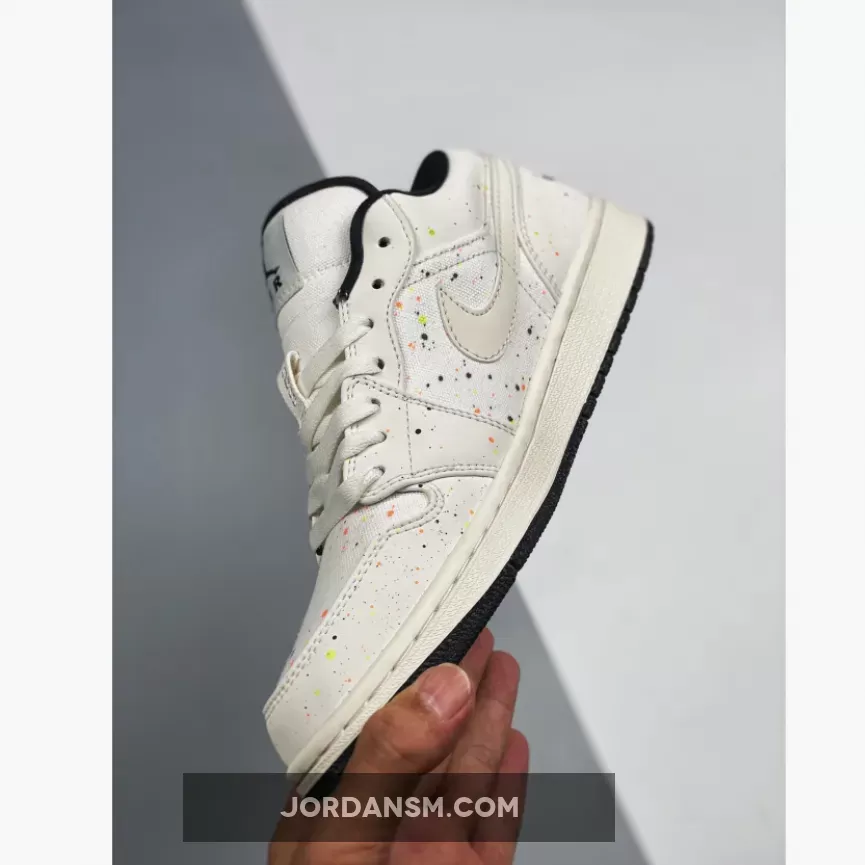 Air Jordan 1 Low Paint Splatter DM3528-100