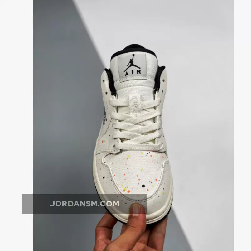 Air Jordan 1 Low Paint Splatter DM3528-100