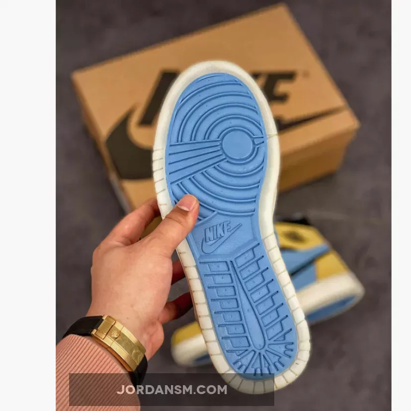 Air Jordan 1 Zoom Comfort Tan Light Blue New Releases