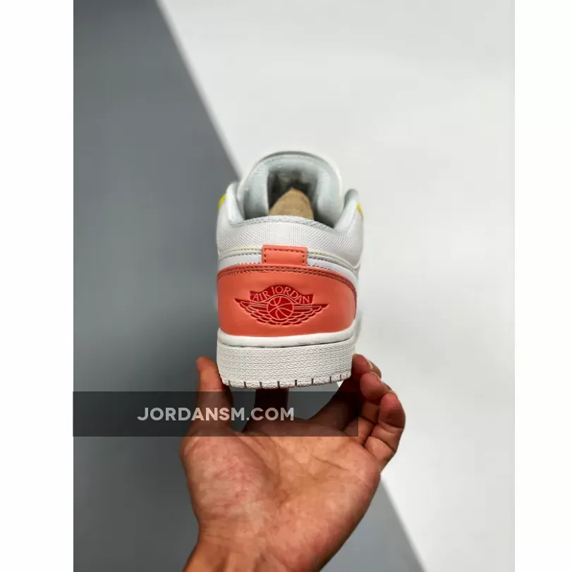 Air Jordan 1 Low 'To My First Coach' Sail/White-Zitron DJ6909-100 Online