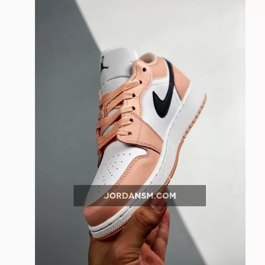 Air Jordan 1 Low GS Light Arctic Pink 553560-800 Online