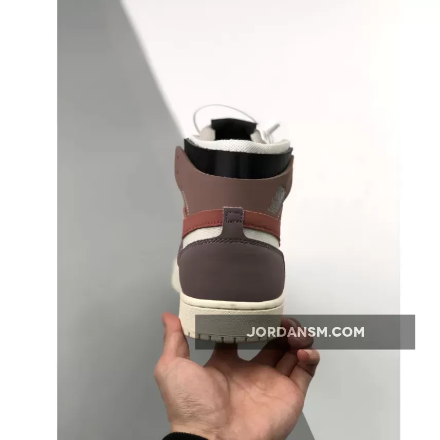 Air Jordan 1 Zoom Comfort Canyon Rust/Sail-Purple Smoke CT0979-602 Restock