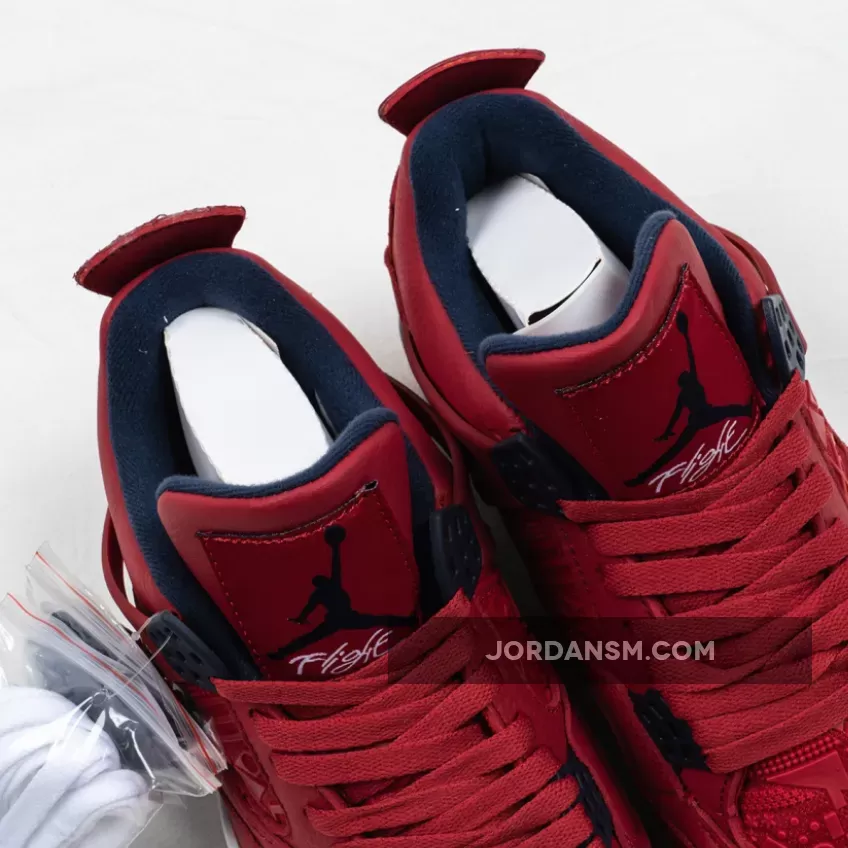 Air Jordan 4 SE FIBA Gym Red/White-Metallic Gold-Obsidian CI1184-617 Online