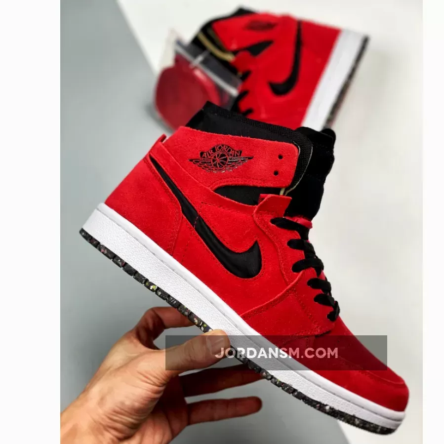 Air Jordan 1 Zoom Comfort Gym Red/Black/White CT0978-600 New Releases