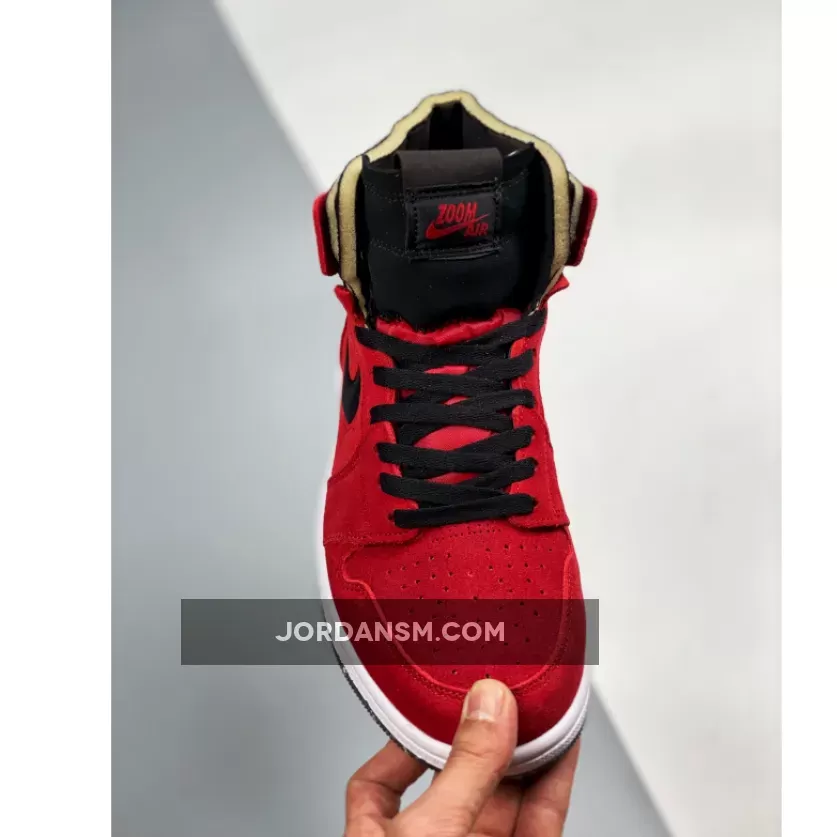 Air Jordan 1 Zoom Comfort Gym Red/Black/White CT0978-600 New Releases