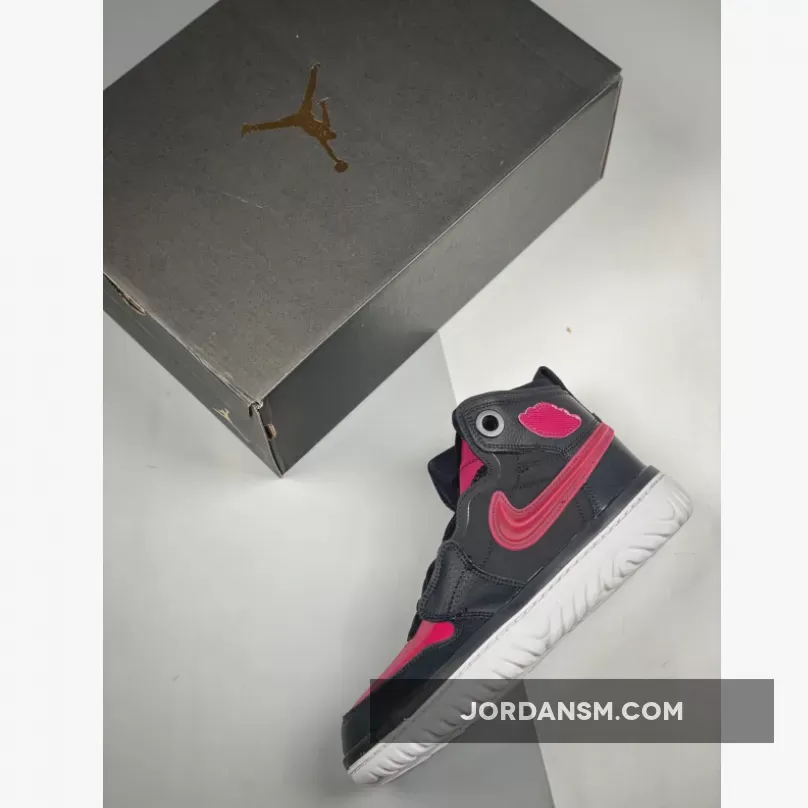 Air Jordan 1 React Black/White-Noble Red AR5321-006 Restock
