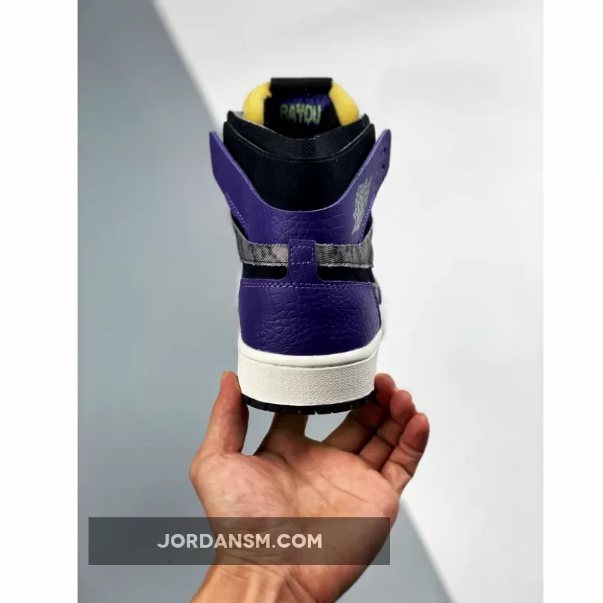Air Jordan 1 Zoom Comfort 'Bayou Boys' New Orchid/Lime Blast-Black DC2133-500 Online