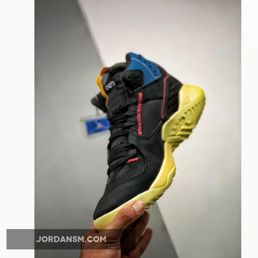 Union X Jordan Delta Mid Off Noir/Brigade Blue-Dark Smoke Grey-Light Fusion Red DA1951-001 New Releases