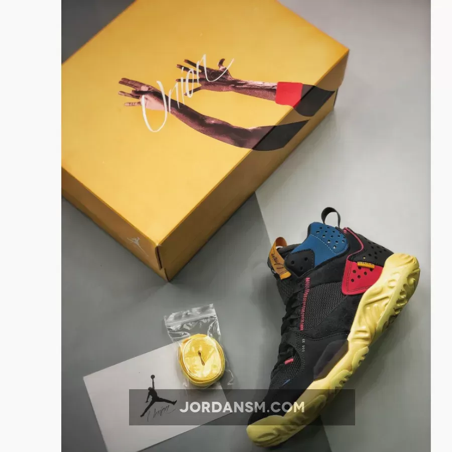 Union X Jordan Delta Mid Off Noir/Brigade Blue-Dark Smoke Grey-Light Fusion Red DA1951-001 New Releases