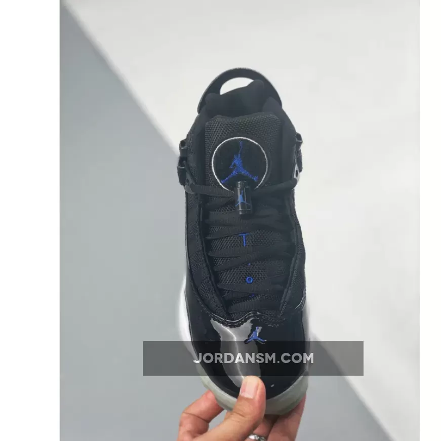 Jordan 6 Rings 'Space Jam' Black/Hyper Royal-White 322992-016 Restock