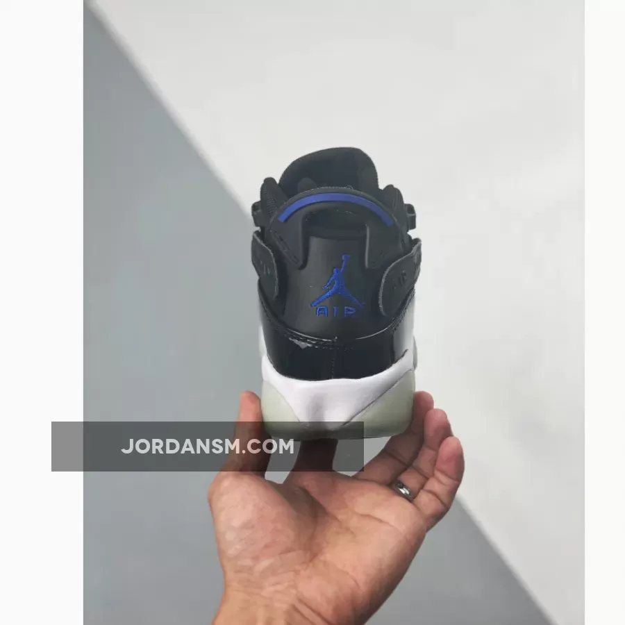 Jordan 6 Rings 'Space Jam' Black/Hyper Royal-White 322992-016 Restock