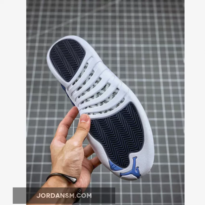 Air Jordan 12 'Indigo' Stone Blue/Legend Blue-Obsidian 130690-404 New Releases