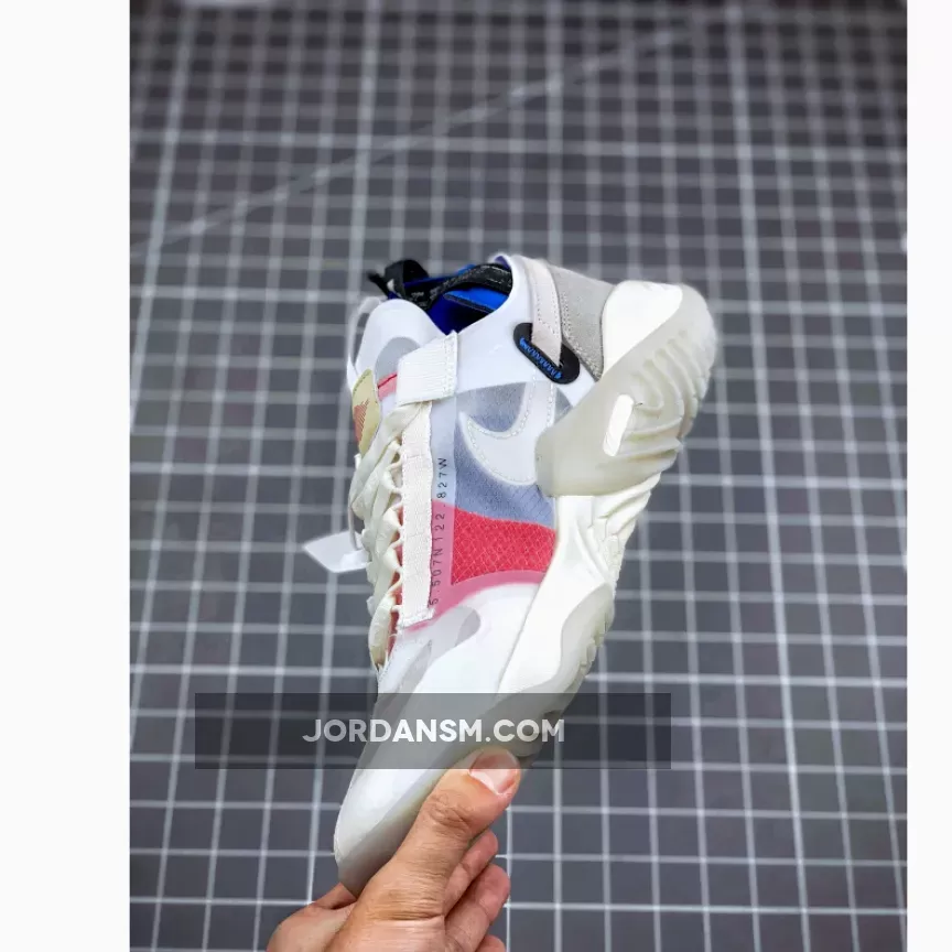 Jordan Delta Breathe 'Tech White' Sail/White-Tech Grey CW0783-100 Restock