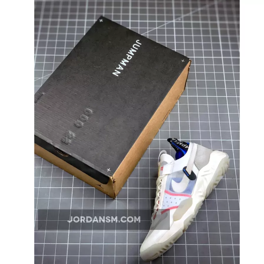Jordan Delta Breathe 'Tech White' Sail/White-Tech Grey CW0783-100 Restock