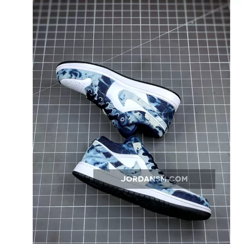 Air Jordan 1 Low Washed Denim CZ8455-100