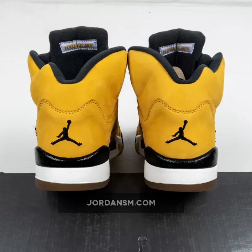 Air Jordan 5 'Tokyo 23' Varsity Maize/Wolf Grey-Black 454783-701 Online