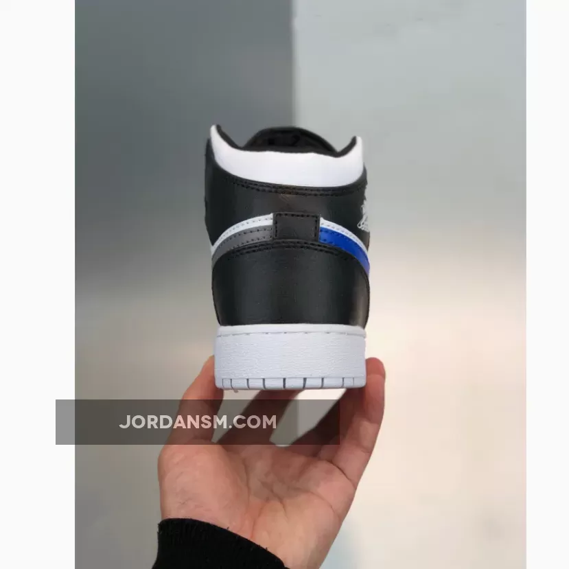 Air Jordan 1 Mid Multi Color Swoosh 554725-052 / jordan 1 mid multi-color swoosh