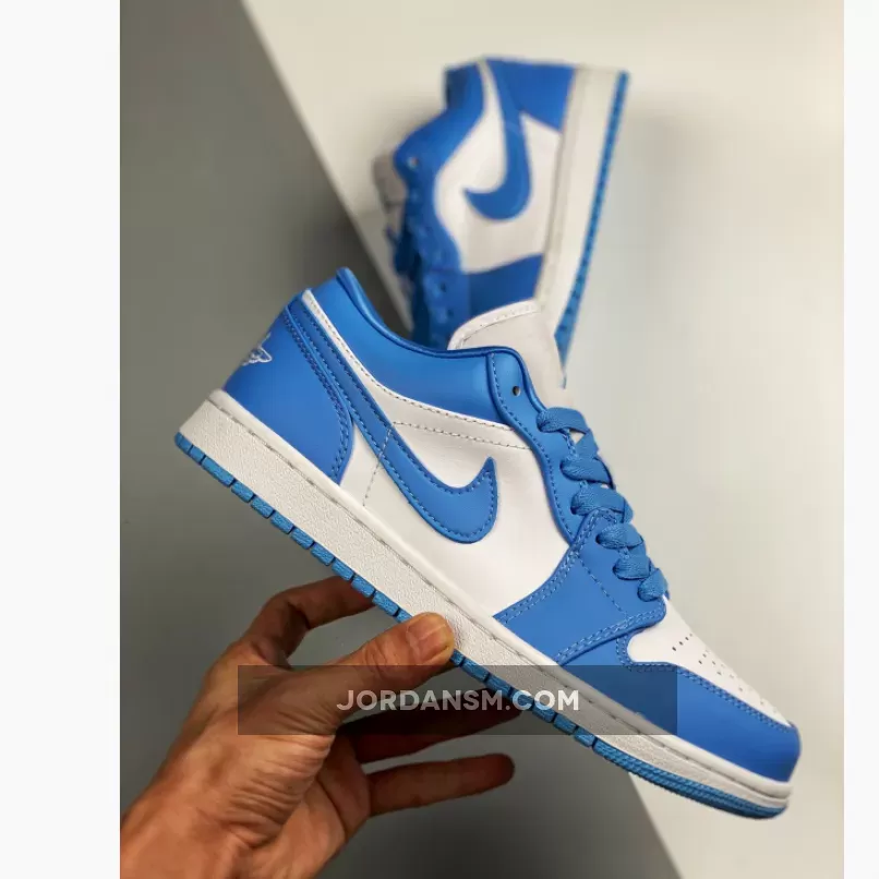 Air Jordan 1 Low 'UNC' University Blue/White AO9944-441 New Releases