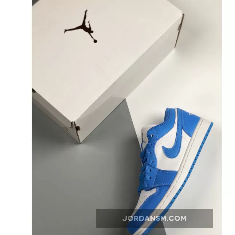 Air Jordan 1 Low 'UNC' University Blue/White AO9944-441 New Releases