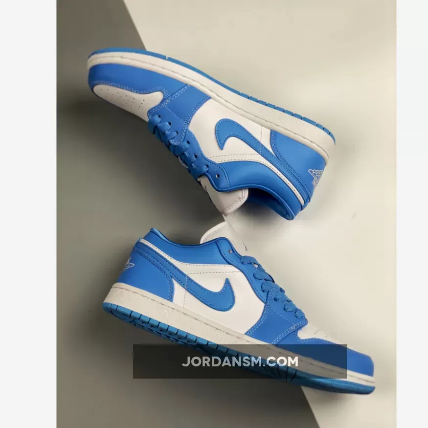 Air Jordan 1 Low 'UNC' University Blue/White AO9944-441 New Releases