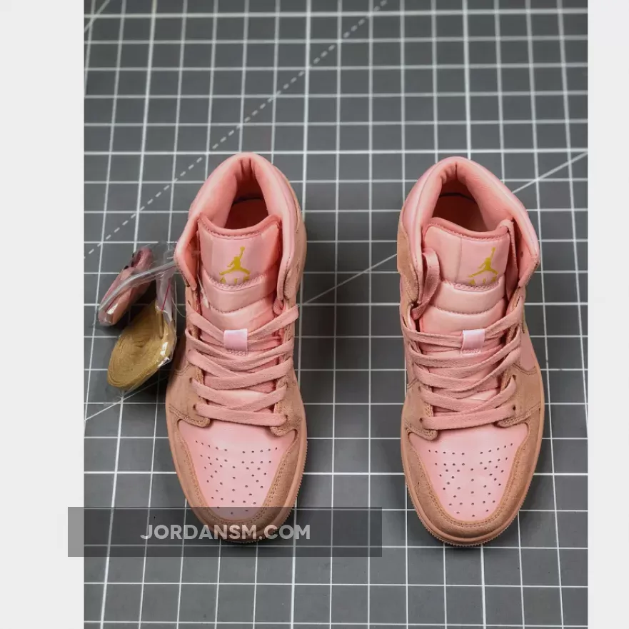 Air Jordan 1 Mid SE GS 'Coral Stardust' BQ6931-600 Online