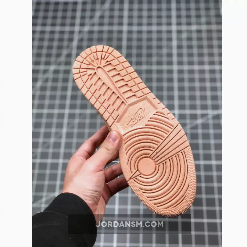 Air Jordan 1 Mid SE GS 'Coral Stardust' BQ6931-600 Online