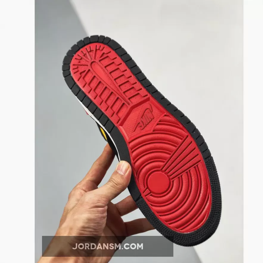Air Jordan 1 Zoom Comfort Black/Chile Red-White-University Gold CT0978-006 New Releases