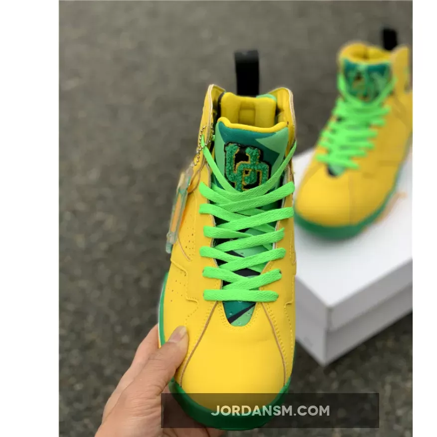Air Jordan 7 'Oregon Ducks' PE Restock