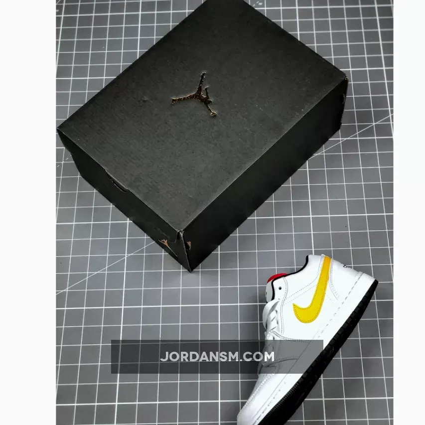 Air Jordan 1 Low 'White Multi' CW7009-100 Online