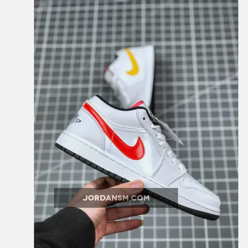 Air Jordan 1 Low 'White Multi' CW7009-100 Online
