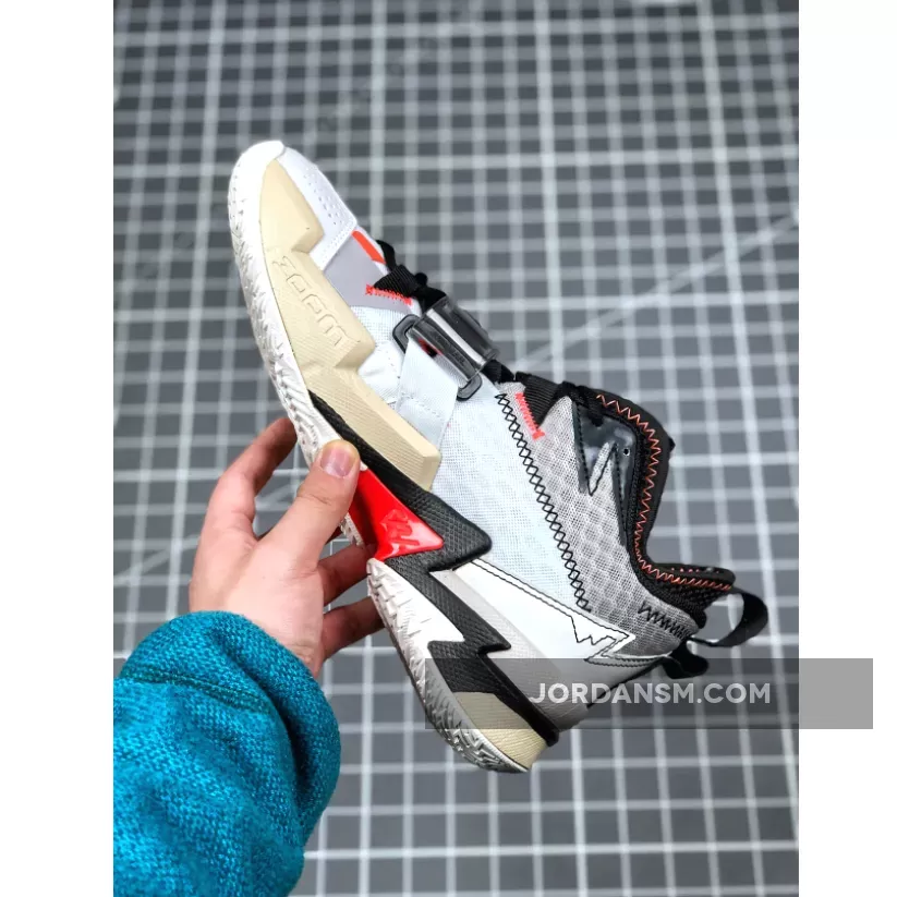 Jordan Why Not Zer0.3 'UNITE' White/Bright Crimson-Black / jordan why not zero.3 unite