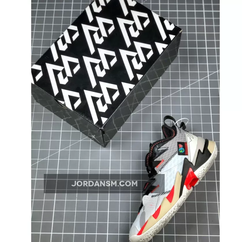 Jordan Why Not Zer0.3 'UNITE' White/Bright Crimson-Black / jordan why not zero.3 unite