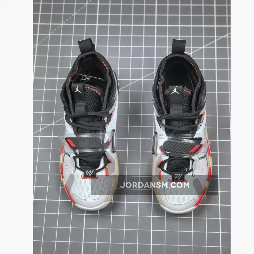 Jordan Why Not Zer0.3 'UNITE' White/Bright Crimson-Black / jordan why not zero.3 unite