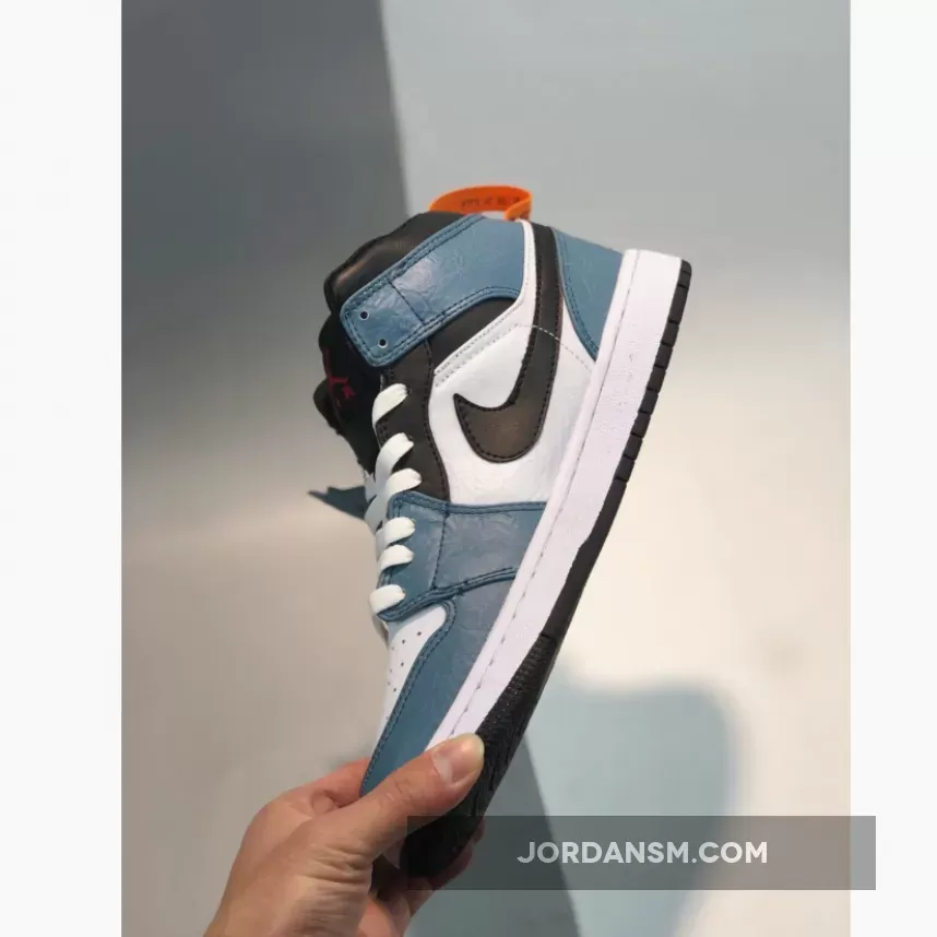 Facetasm X Air Jordan 1 Mid Fearless Blue White CU2802-100 Restock