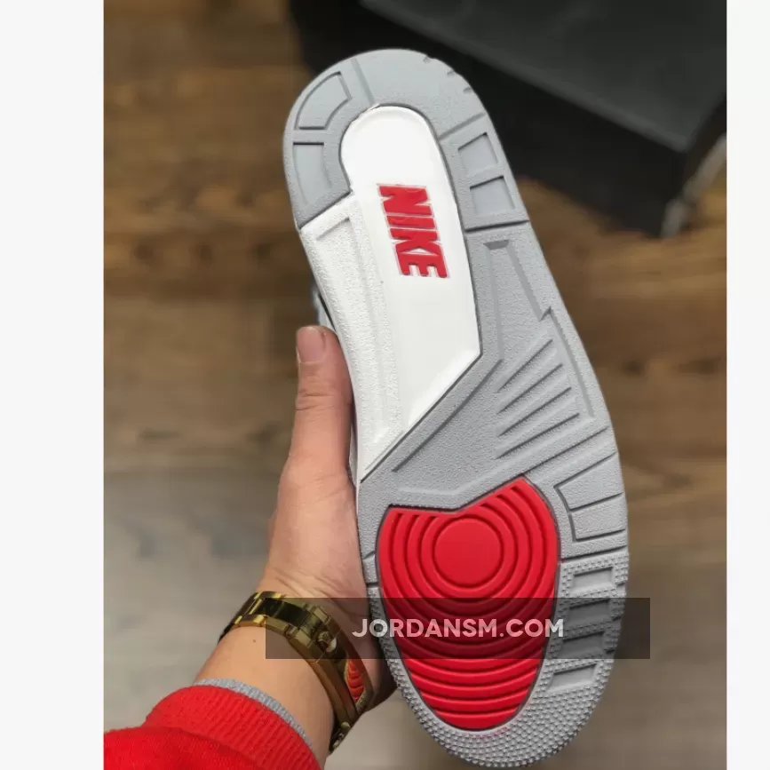 Air Jordan 3 NRG 'JTH' White Cement AV6683-160 Restock