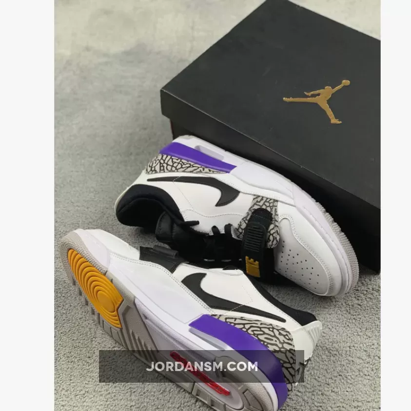 Jordan Legacy 312 Low ‘Lakers’ CD7069-102