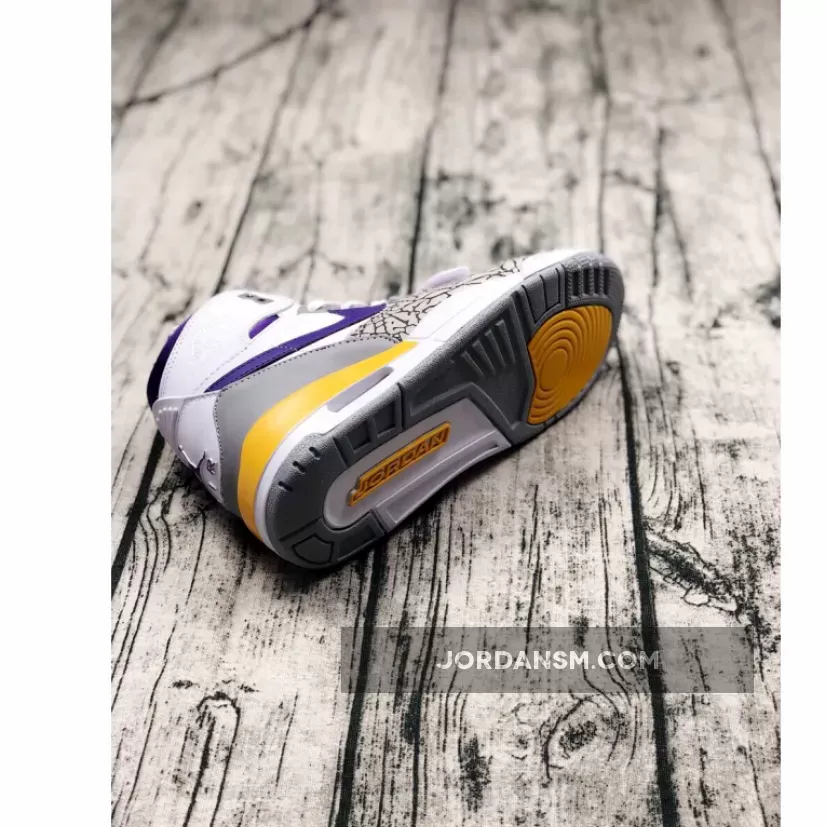 Air Jordan Legacy 312 Lakers White/Field Purple-Amarillo