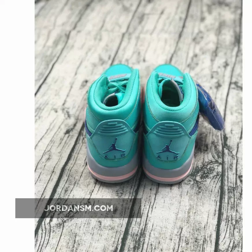 Air Jordan Legacy 312 Hyper Jade/Bright Blue AV3922-348 Restock