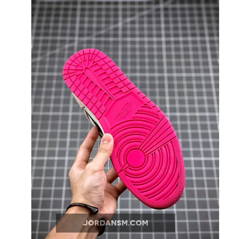 Air Jordan 1 Mid SE Crimson Tint/Hyper Pink