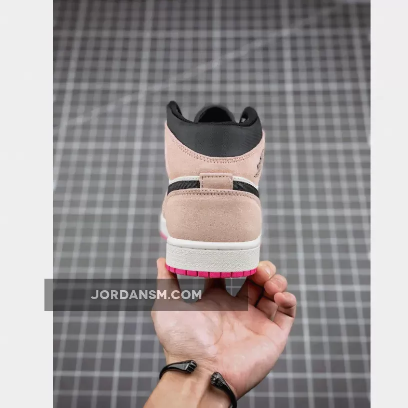Air Jordan 1 Mid SE Crimson Tint/Hyper Pink