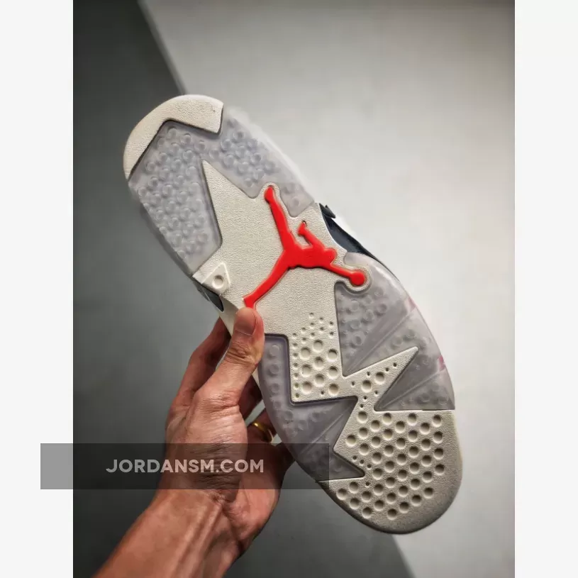 Air Jordan 6 Tinker White/Infrared 23-Neutral Grey-Sail 384664-104 Online