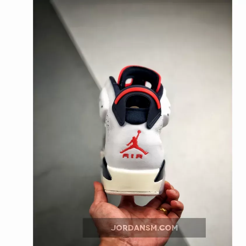 Air Jordan 6 Tinker White/Infrared 23-Neutral Grey-Sail 384664-104 Online