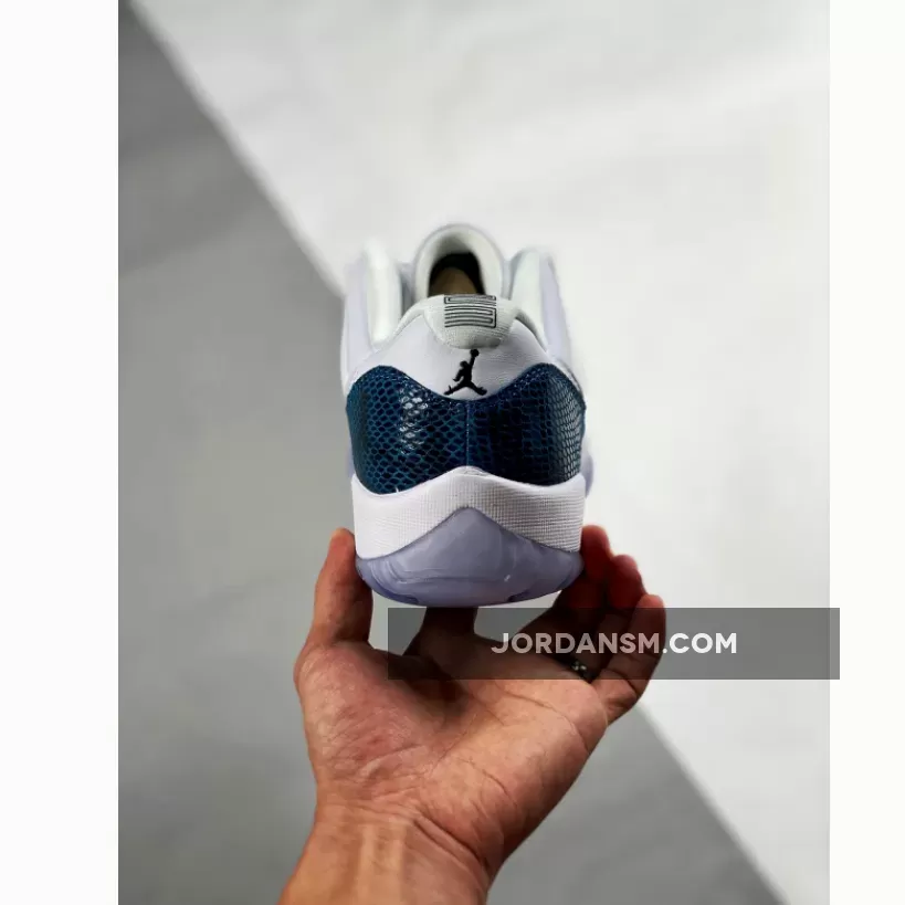 Air Jordan 11 Low Navy Blue Snakeskin CD6846-102